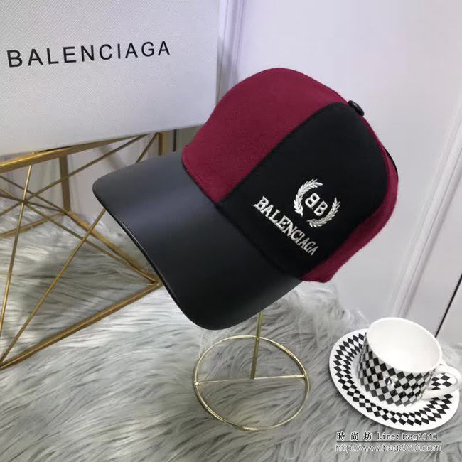 BALENCIAGA巴黎世家 秋冬新品 原版最新款鴨舌帽 海軍女裝帽 LLWJ6997